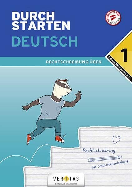 Durchstarten 1. Klasse - Deutsch AHS - Rechtschreibung