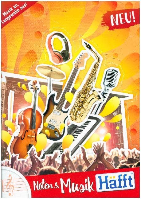 Musik-Häfft Noten A4 hoch, Standard einzeln