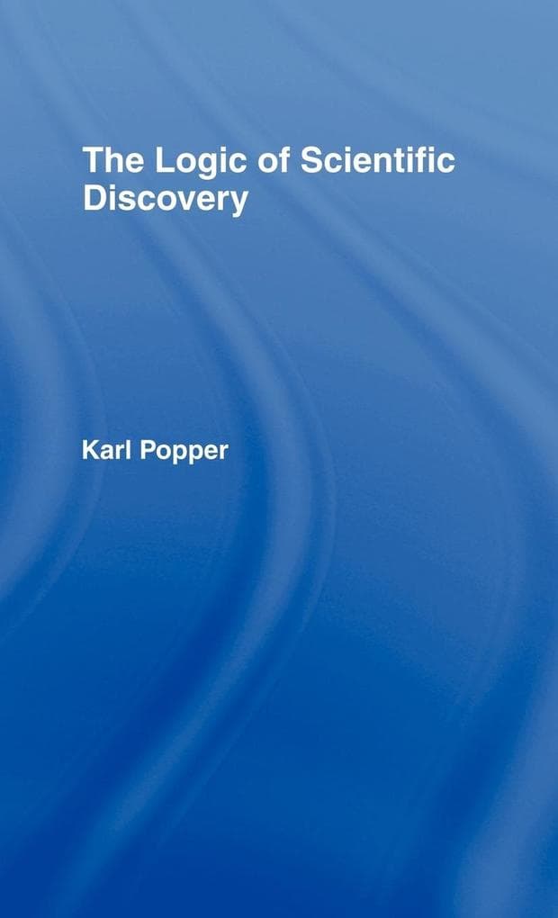 The Logic of Scientific Discovery