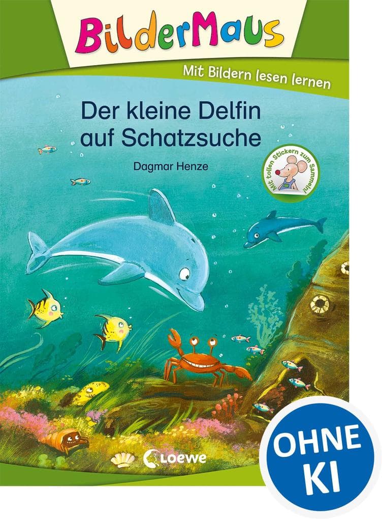 Bildermaus - Der kleine Delfin auf Schatzsuche