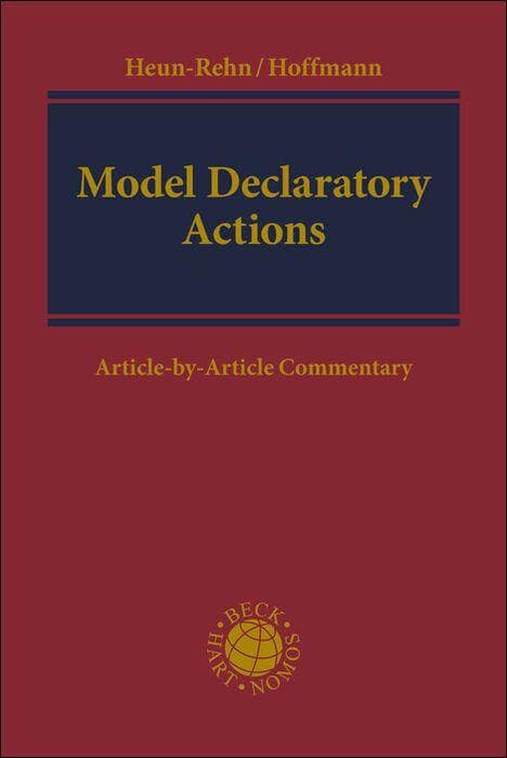 Model Declaratory Actions - German Collective Consumer Litigation