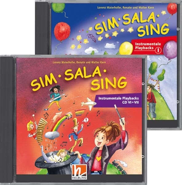 Sim Sala Sing - Alle instrumentalen Playback,7 Audio-CDs