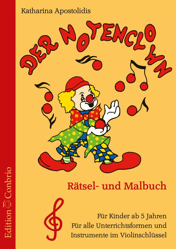 Notenclown - Violinschlüssel