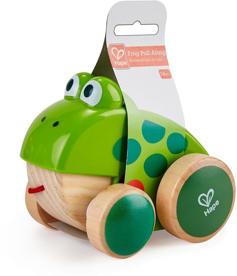 Hape Nachziehfrosch Fridolin