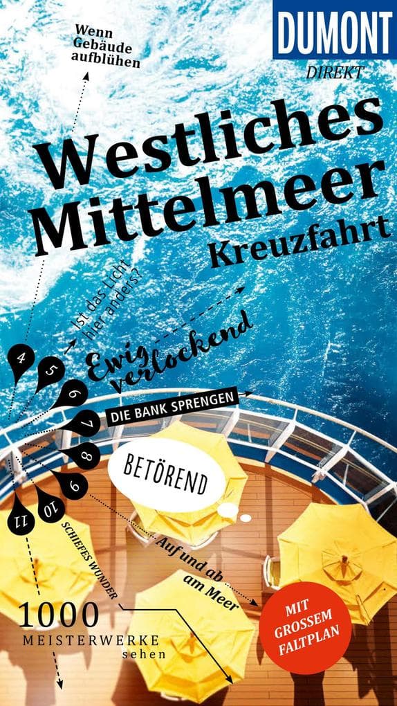 DUMONT direkt Reiseführer E-Book Mittelmeerkreuzfahrt Westlicher Teil
