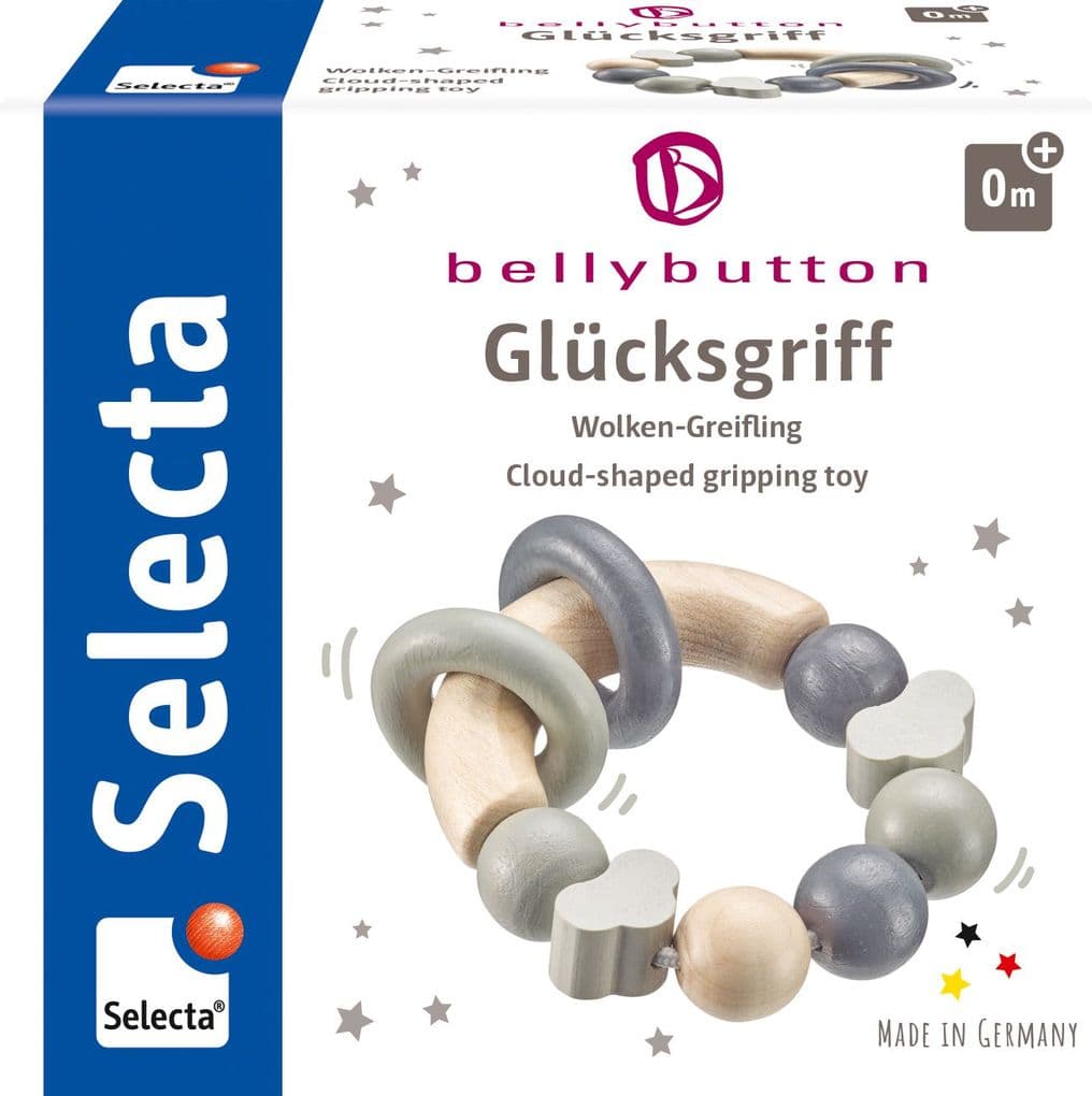 Schmidt Spiele - Selecta - bellybutton by Selecta - Glücksgriff grau, 7,5 cm