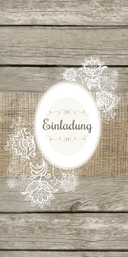 Ja, Ich will! Einladungskarten