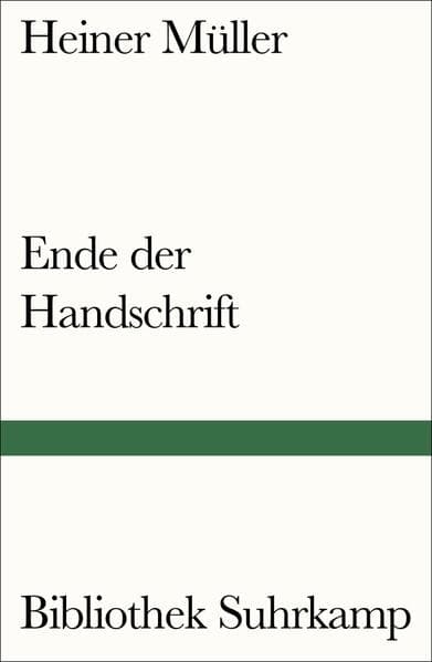 Ende der Handschrift