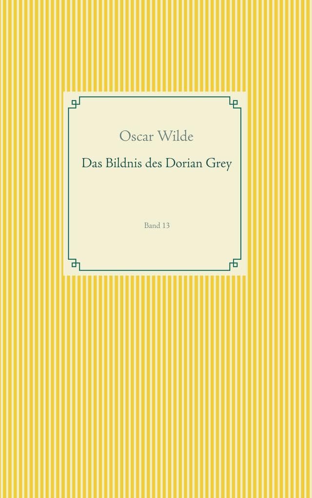Das Bildnis des Dorian Grey