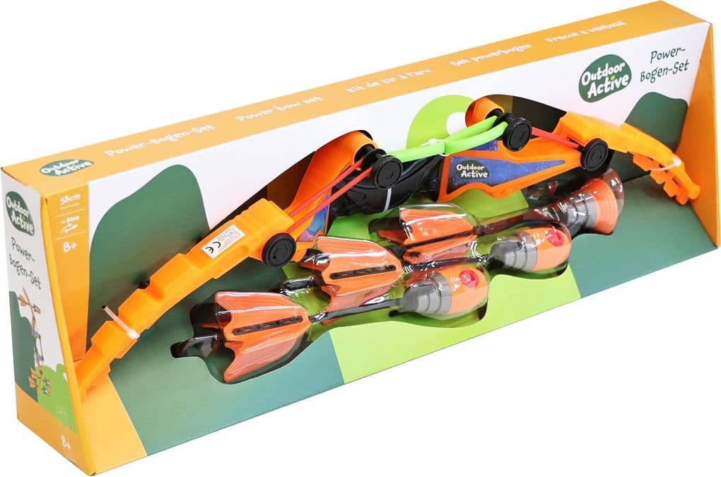 Outdoor active Power Bogen-Set inklusive 3 Pfeile