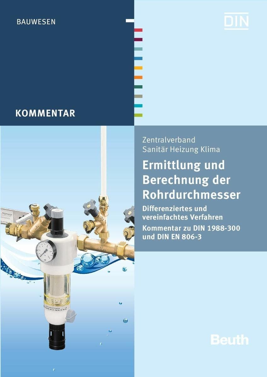 Ermittlung und Berechnung der Rohrdurchmesser