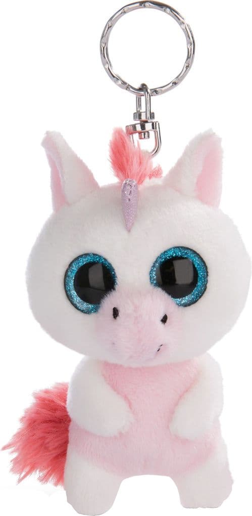 NICI - Glubschis - Schlenker Einhorn Milky-Fee 9cm Schlüsselanhänger