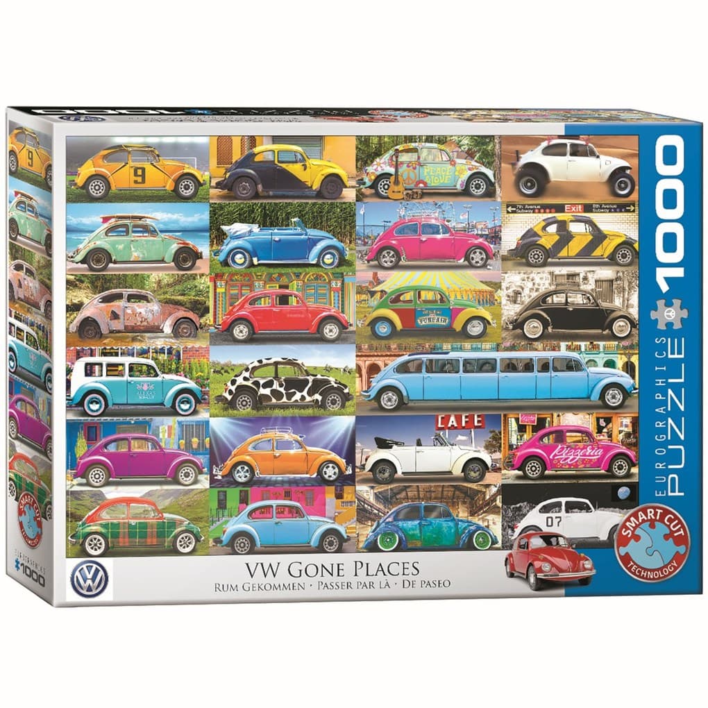 Eurographics 6000-5422 - VW Käfer - Rumgekommen , Puzzle, 1.000 Teile