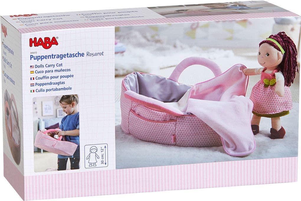 HABA - Puppentragetasche Rosarot