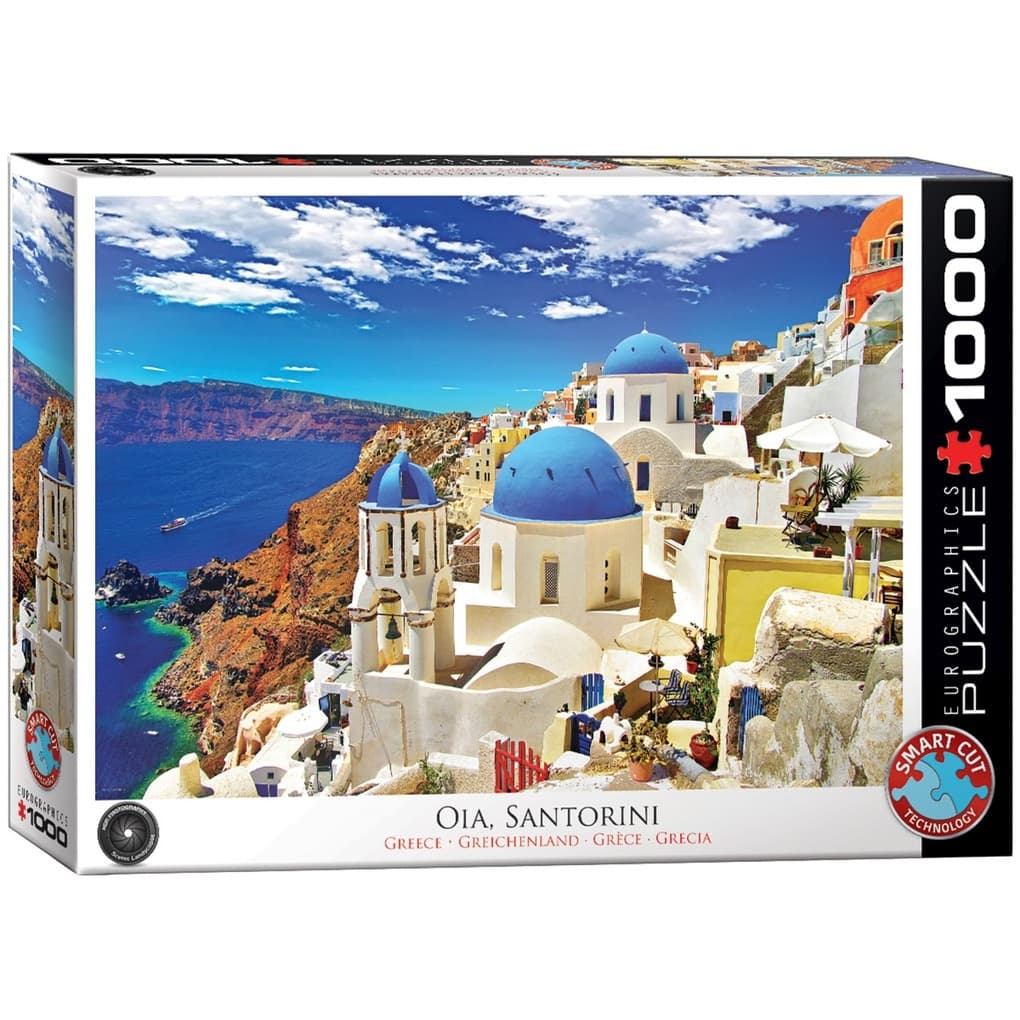 Oia auf Santorini Griechenland (Puzzle)