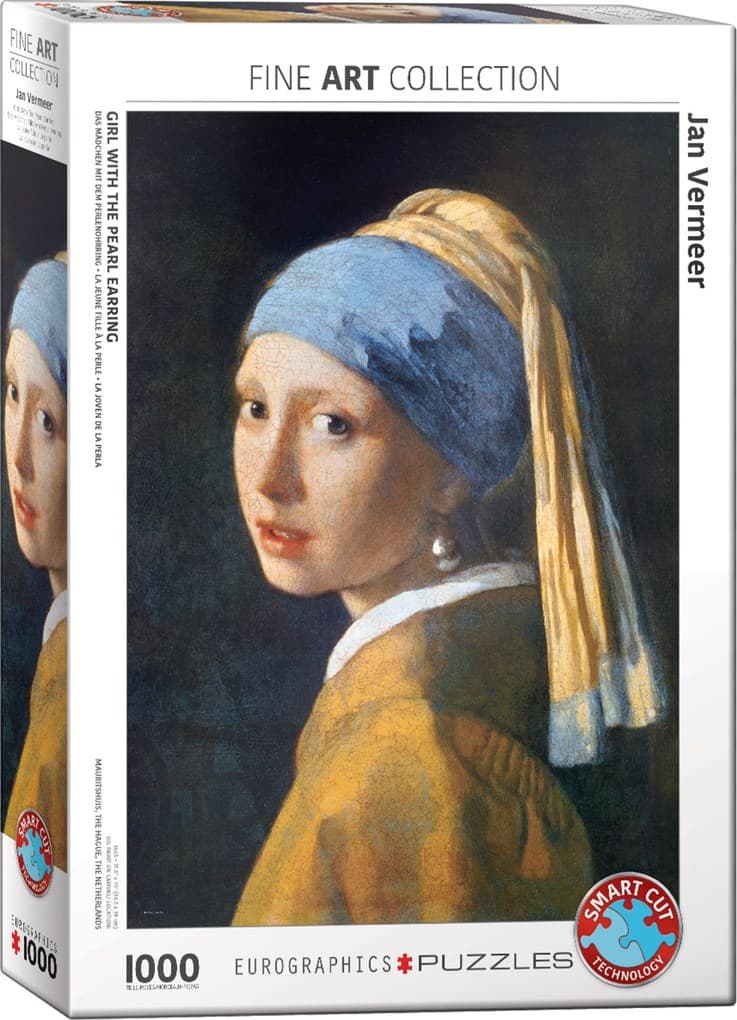 Das Mädchen mit dem Perlenohrring von Jan Vermeer 1000 Teile