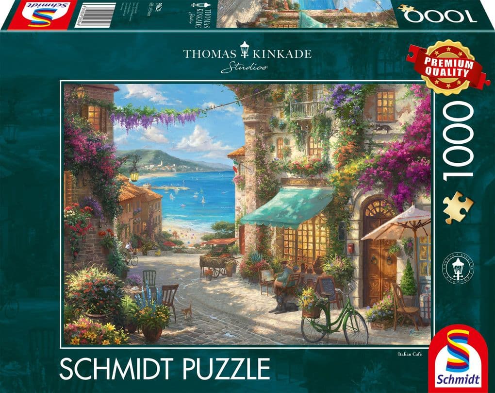 Schmidt Spiele - Café an der italienischen Riviera, 1000 Teile