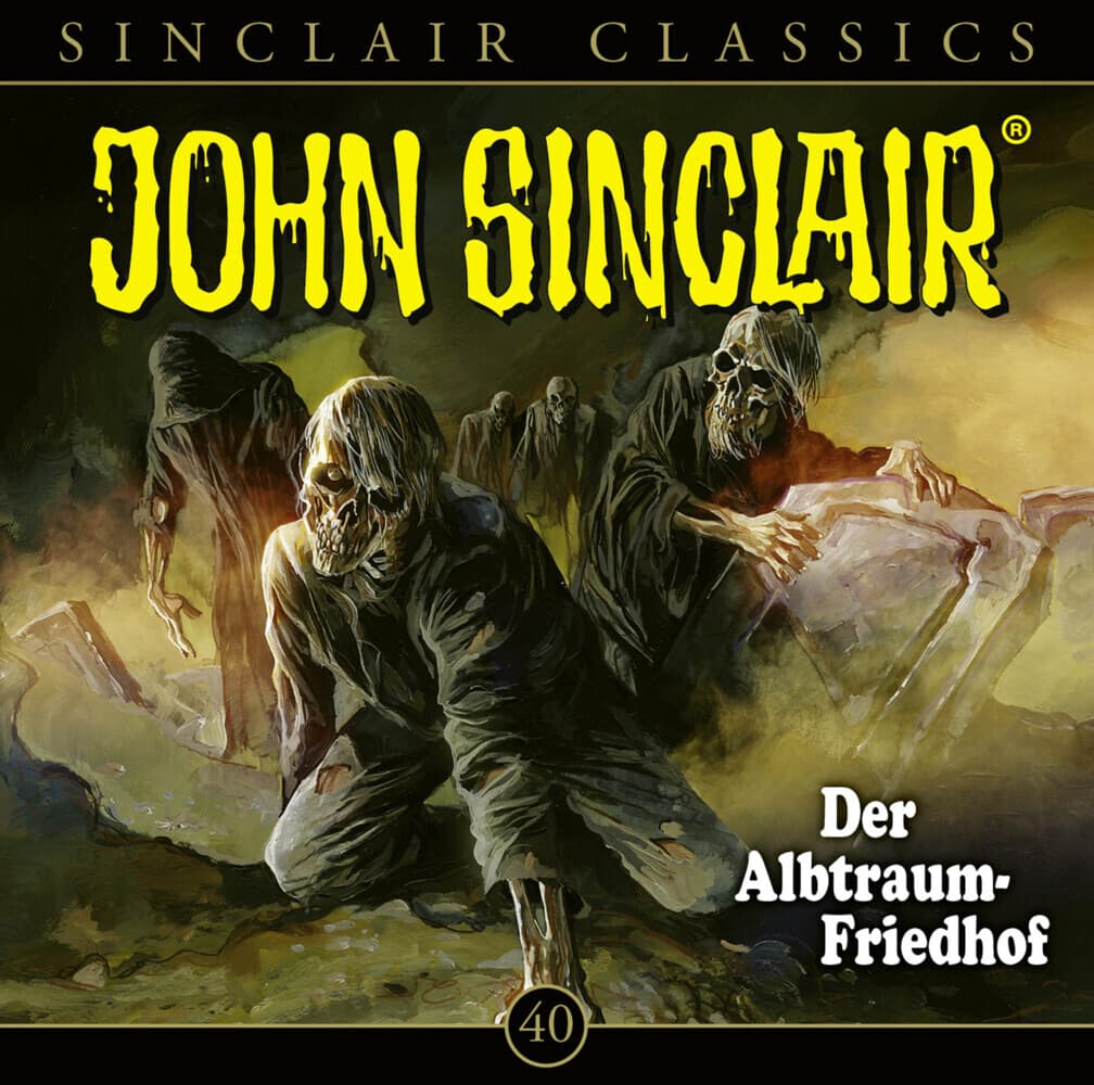 John Sinclair Classics - Der Albtraum-Friedhof,1 Audio-CD