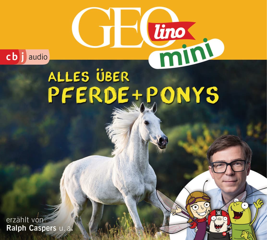 GEOLINO MINI: Alles über Pferde und Ponys,1 Audio-CD