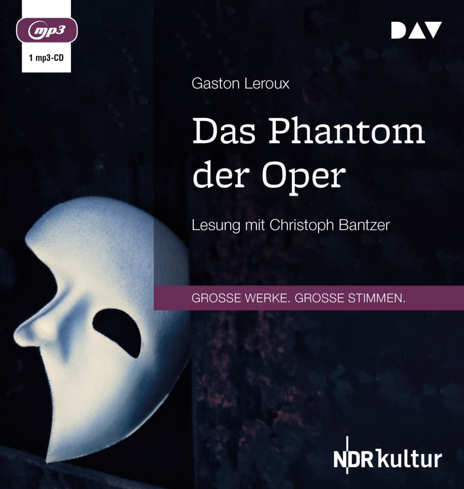 Das Phantom der Oper,1 Audio-CD, 1 MP3