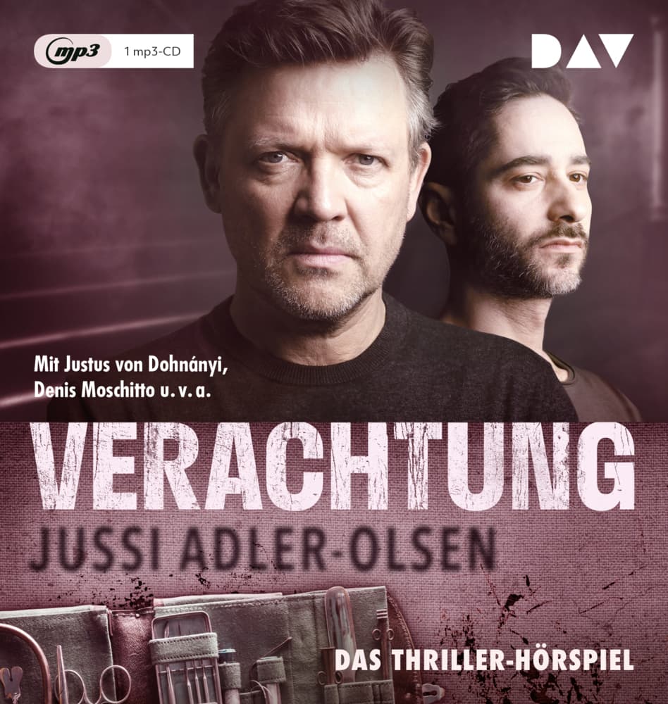 Verachtung - Carl Mørck, Sonder­dezernat Q, Fall 4,1 Audio-CD, 1 MP3