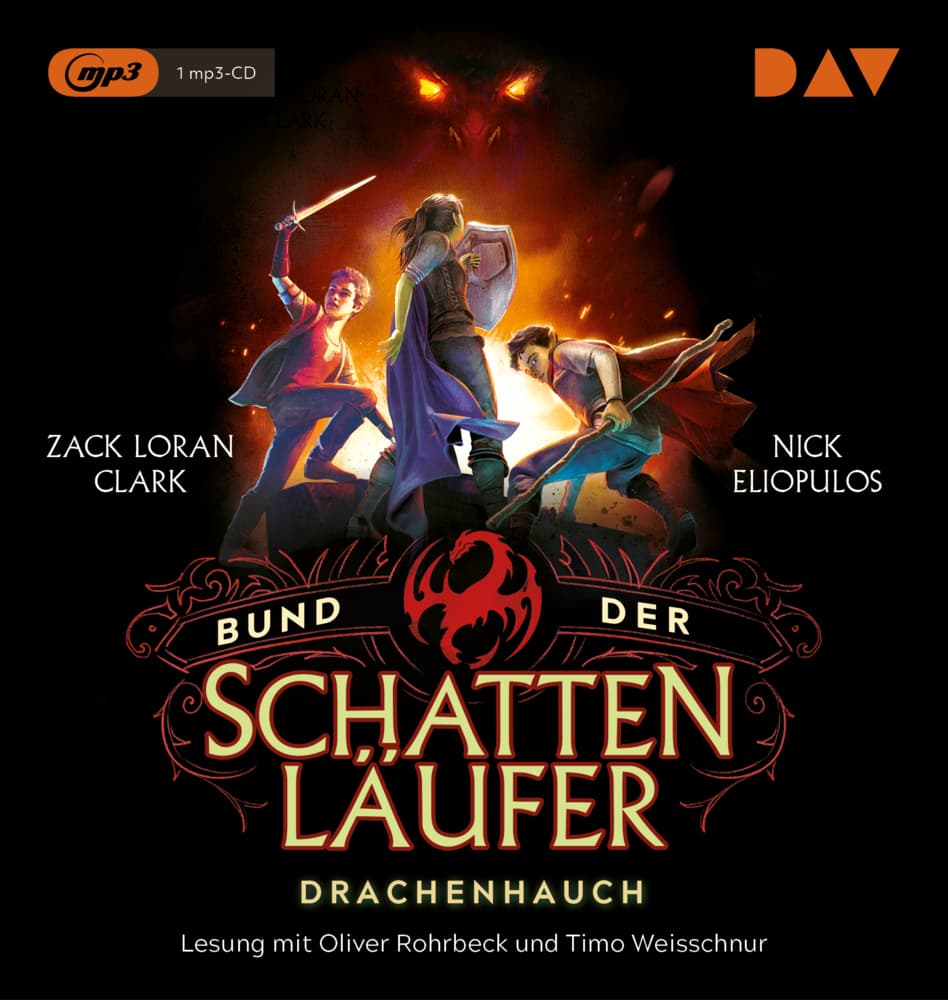 Bund der Schattenläufer - Drachenhauch,1 Audio-CD, 1 MP3