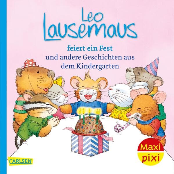 Maxi Pixi 322: VE 5 Leo Lausemaus feiert Geburtstag (5 Exemplare)