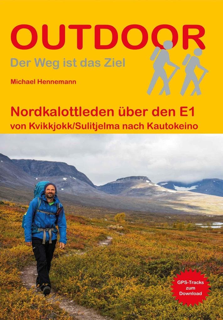 Nordkalottleden über den E1 von Kvikkjokk/Sulitjelma nach Kautokeino