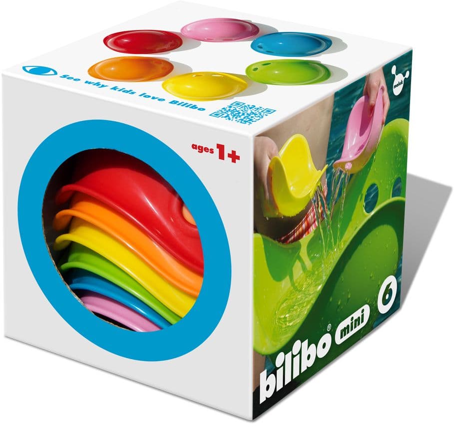 Moluk - Bilibo Mini Stapel & Badespielzeug 6x1ass