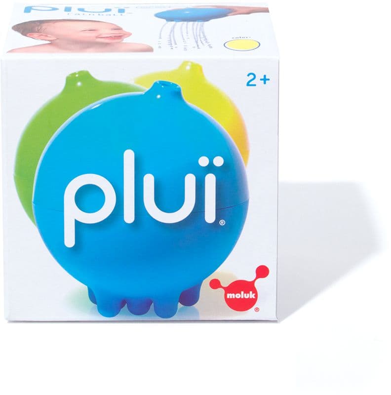 Moluk - Pluï Regenball Badespielzeug gelb