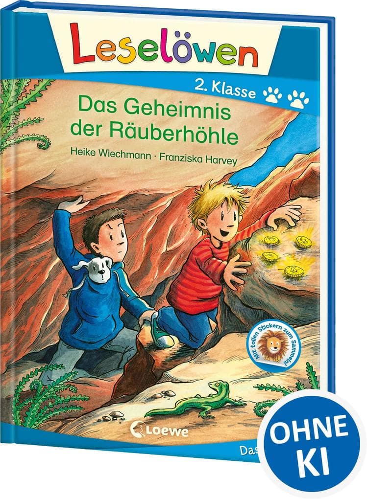Leselöwen 2. Klasse - Das Geheimnis der Räuberhöhle