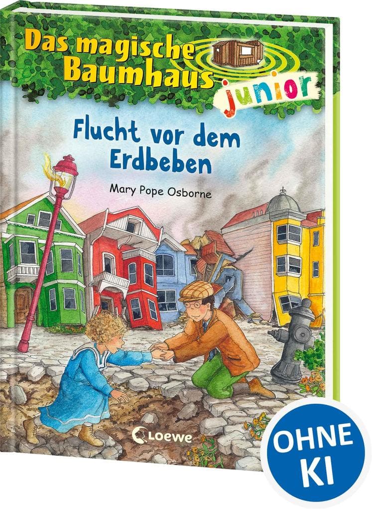 Das magische Baumhaus junior (Band 22) - Flucht vor dem Erdbeben