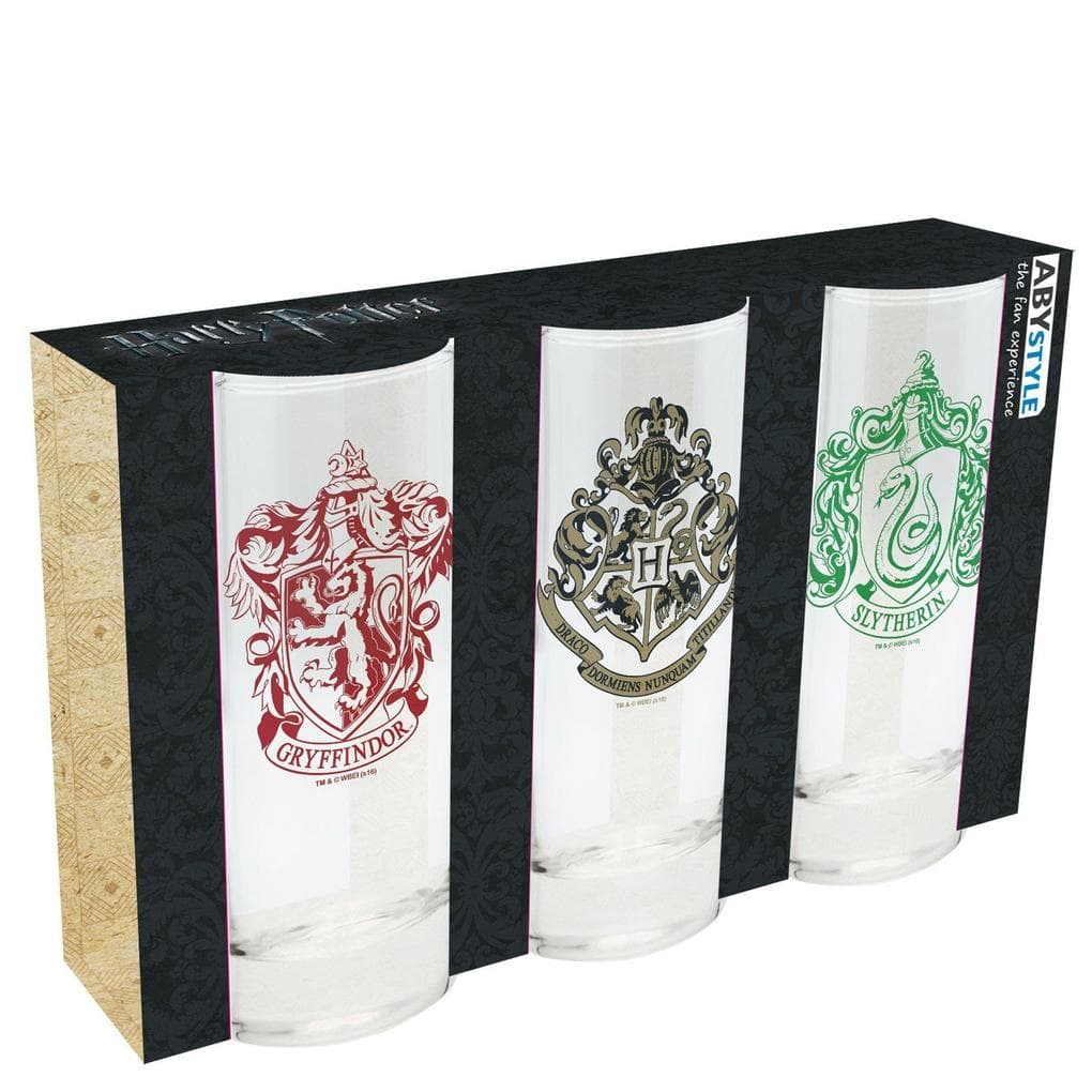 HARRY POTTER - 3 glasses set