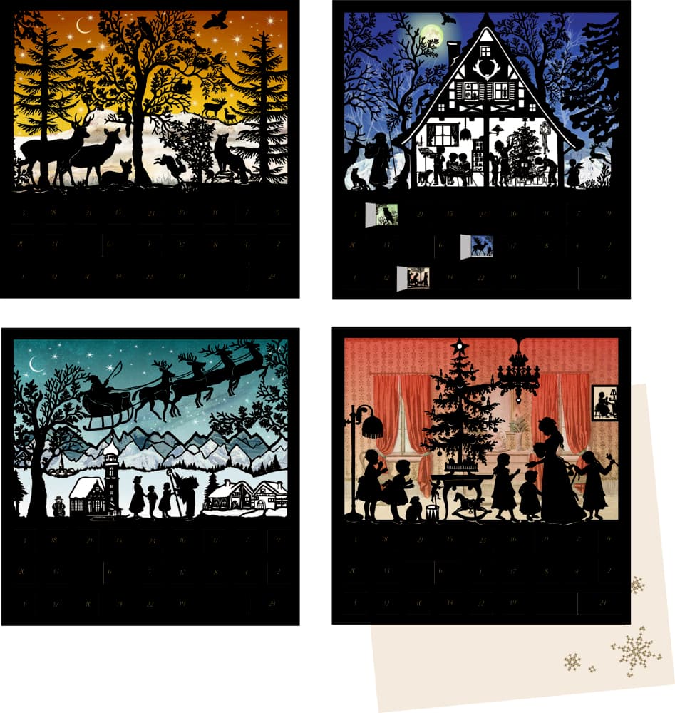 Coppenrath - Edition Barbara Behr - Mini-Adventskalender: Stille Nacht, sort.