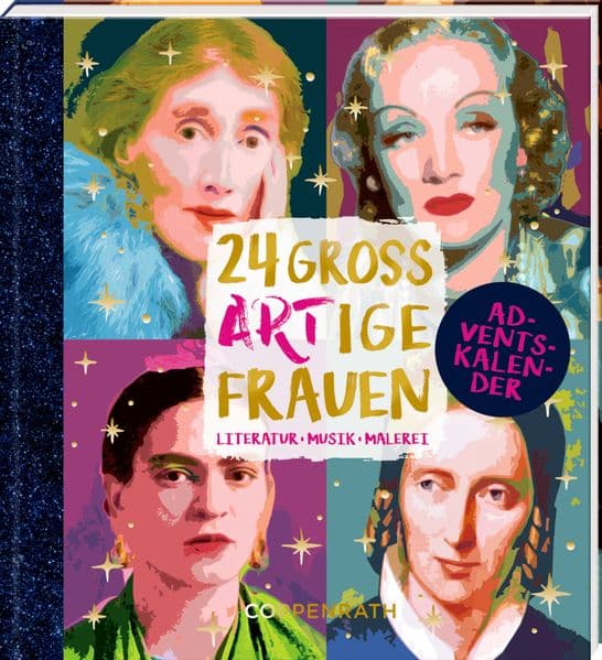 Adventskalenderbuch zum Aufschneiden - 24 großARTige Frauen