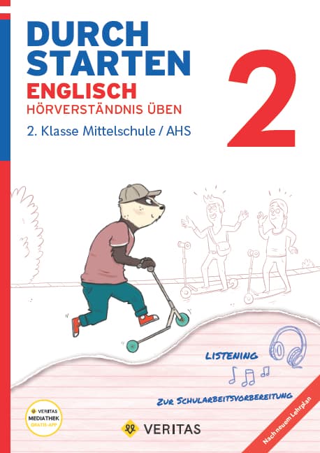 Durchstarten 2. Klasse - Englisch Mittelschule/AHS - Hörverständnis