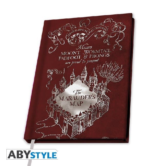 ABYstyle - Harry Potter - Marauder's Map A5 Notizbuch