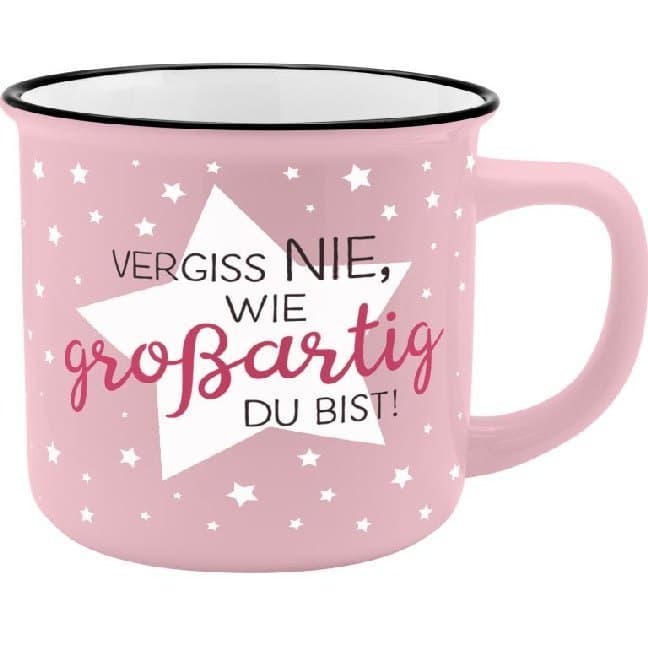 Becher "Vergiss nie, wie großartig Du bist!"