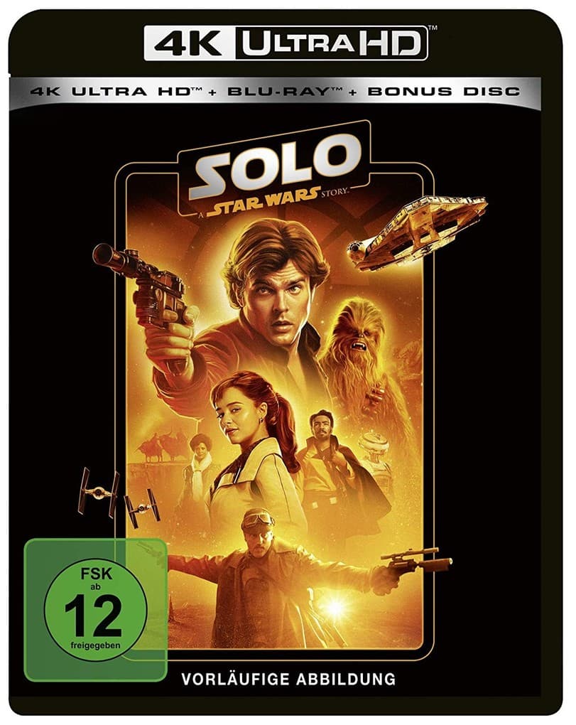 Solo: A Star Wars Story 4K,3 UHD-Blu-ray (Line Look 2020)