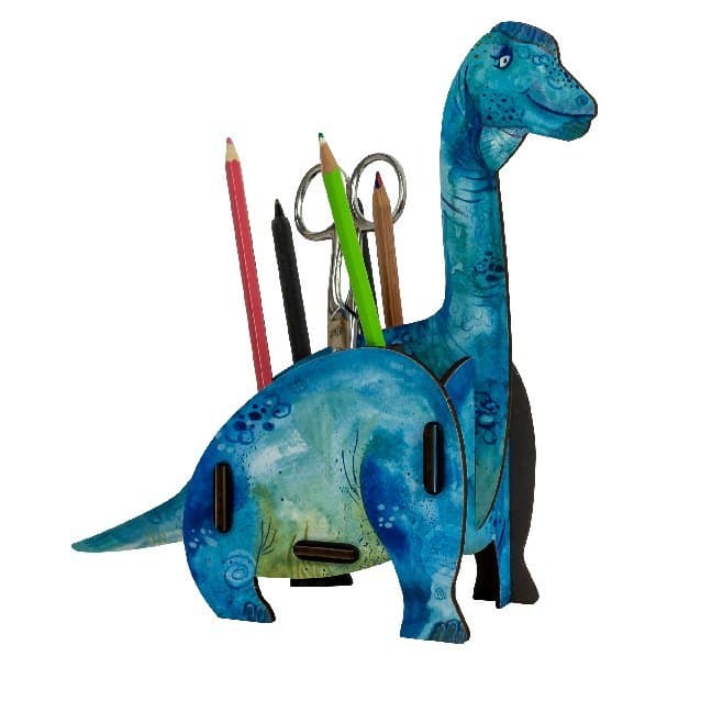 Werkhaus Stiftebox Dino Brachiosaurus