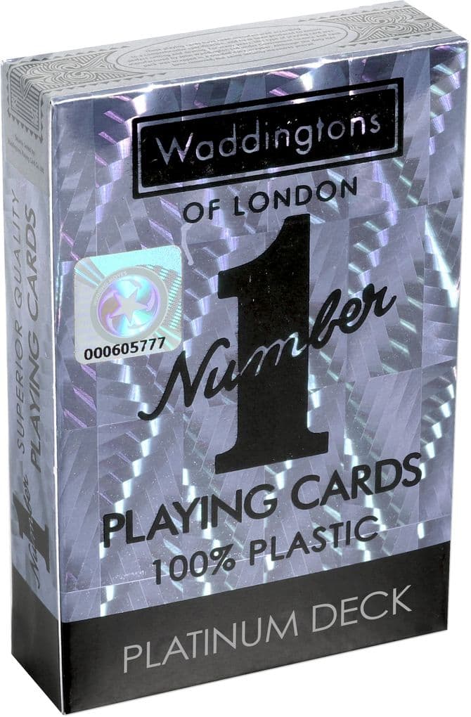 Winning Moves - Number 1 Spielkarten - Platinum