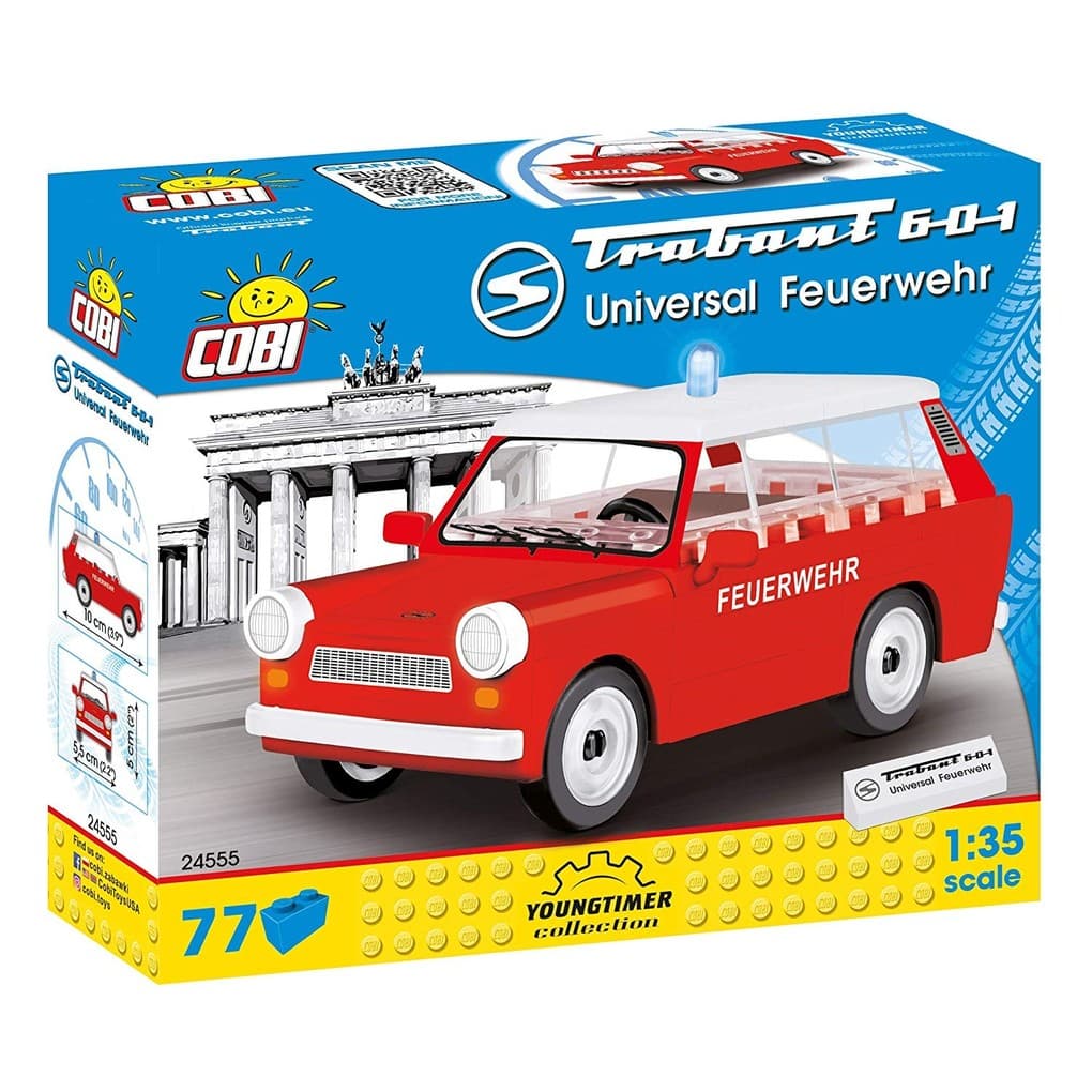 COBI - Youngtimer Collection - Trabant 601 Universal Feuerwehr