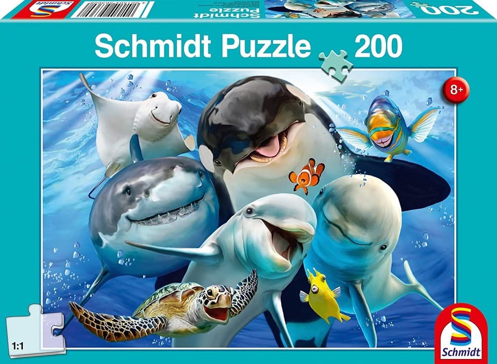 Schmidt Spiele - Unterwasser-Freunde, 200 Teile