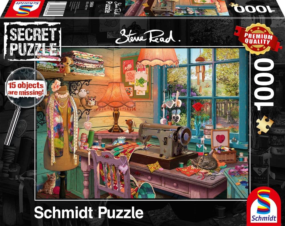 Schmidt Spiele - Im Nähzimmer, 1000 Teile