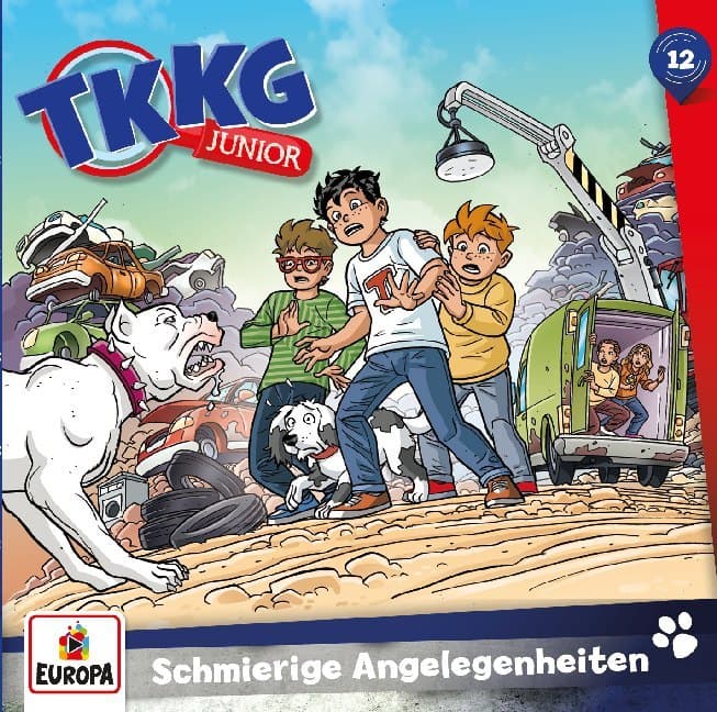 TKKG Junior - Schmierige Angelegenheiten.Tl.12,1 Audio-CD