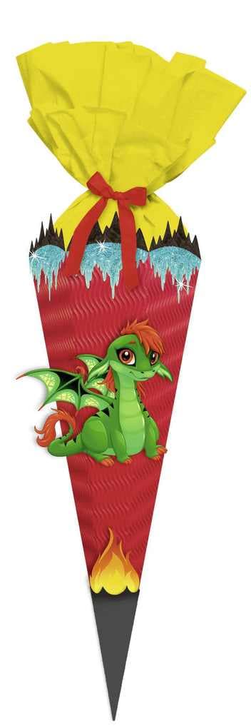 URSUS Schultüten-Bastelsets Schultüten-Bastelset mini Easy Line Baby Drache