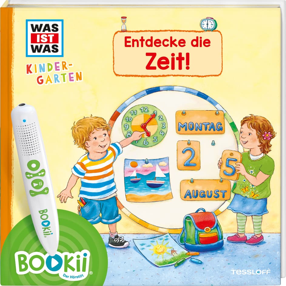 BOOKii® WAS IST WAS Kindergarten Entdecke die Zeit!