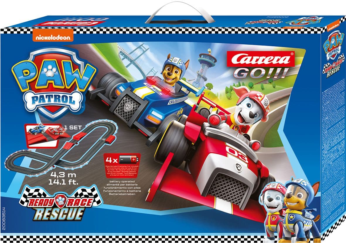 Carrera GO!!! Battery Operated - Paw Patrol - Ready Race Rescue