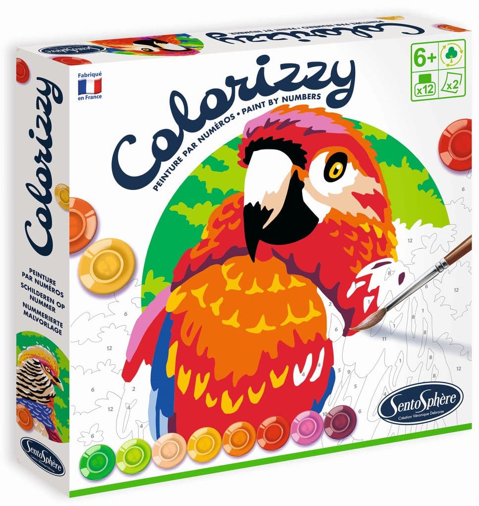 Colorizzy Malen nach Zahlen - Papagei