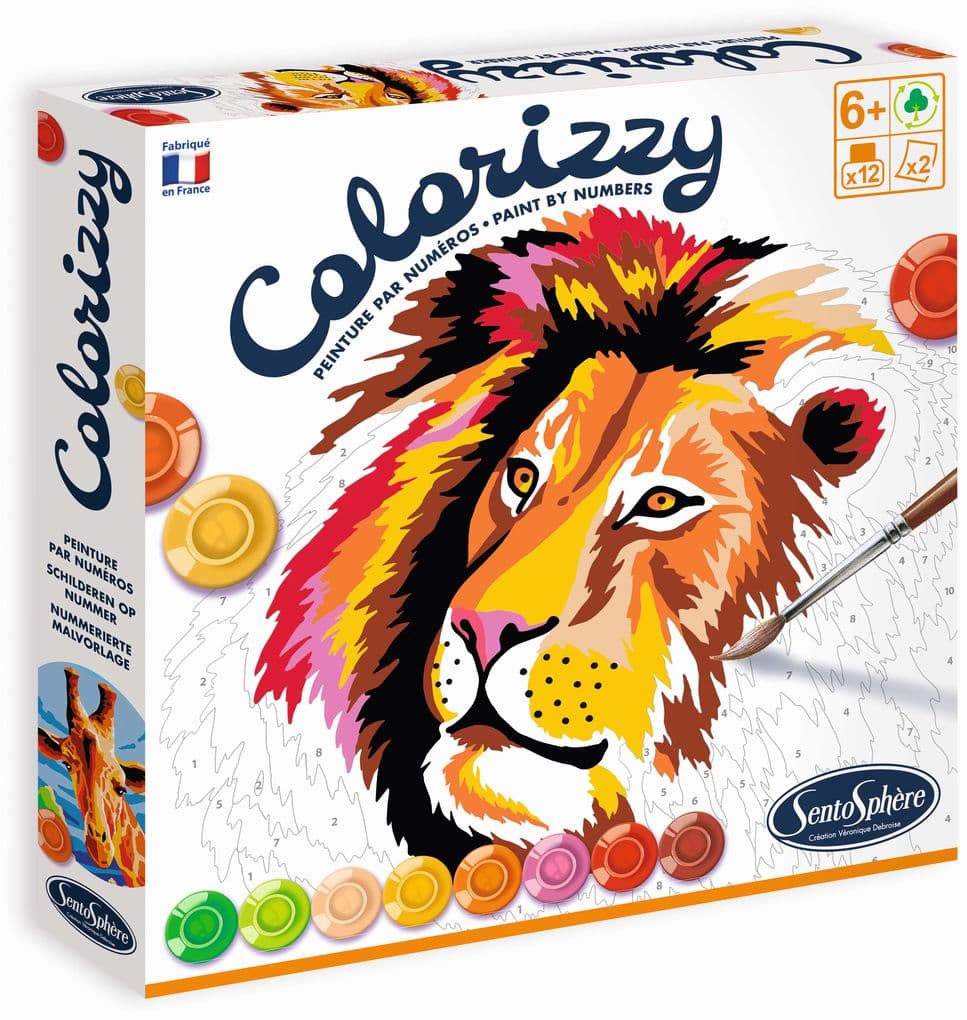 SentoSphere - Colorizzy Löwe & Giraffe